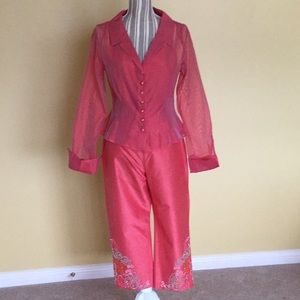 Blouse w/Matching Cami